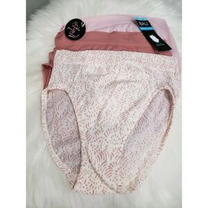 Bali 3 Pairs One Smooth Ultra Light Hi-Cuts Small S/5 DFMEH3 Multi-Color NWT‎